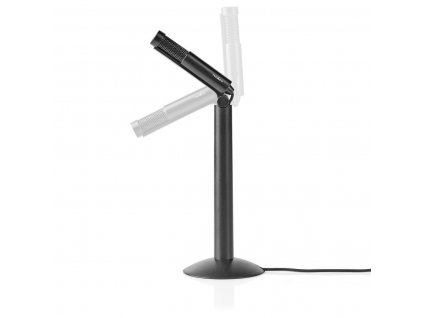 Nedis MICSJ100BK mikrofon se stojánkem, nastavitelný úhel, 3.5mm jack, kabel 1.8m