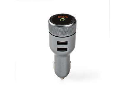 Nedis CATR122BK FM transmitter / Bluetooth® / handsfree do auta / 2 x USB 2.4A a 1A
