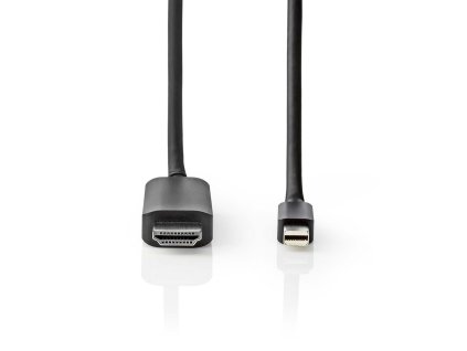 Mini DisplayPort - HDMI™ Kabel | Mini DisplayPort Zástrčka - HDMI™ Zástrčka | 2 m | Černý
