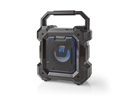 Nedis SPBT1003BK Bluetooth® reproduktor, 5.1 W, barevné párty LED světlo, 13 hodin, černá