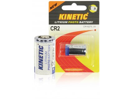 Lithiová baterie Kinetic CR2 3 V, 1ks, CR2