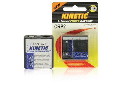 Lithiová baterie Kinetic CR-P2 6 V, 1ks, CRP2