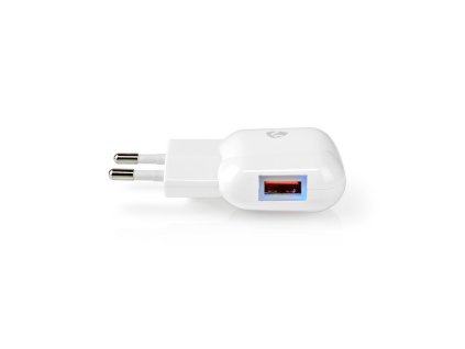 Nedis WCQC301AWT 18 W USB nabíjecí adaptér 3 A, USB Quick Charge 3.0, bílá
