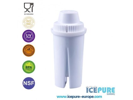 ICEPURE vodní filtr pro konvice Brita Classic, Mavea Classic, Nedis KAWD300FBK, 6 ks (JFC002)