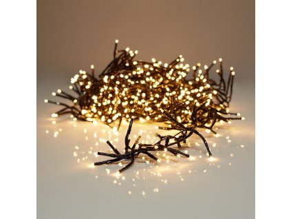 Chytrý vánoční světelný řetěz 576x LED, teplá bílá, venkovní IP44, 230V, 4.2m/7.2 m, S.I.A (AX8718700)