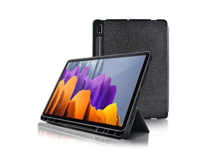 Nedis flipové výklopné pouzdro pro Samsung Galaxy Tab S7, šedé (TCVR10007GY)