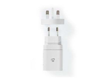 Nedis WCPD18WU102WT USB nabíjecí adaptér 3 A / USB-C PD Power Delivery / bílá