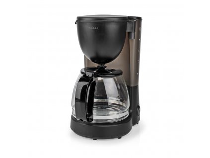 Nedis KACM150EBK kávovar, 750 W, 1.25 l / 10 šálků, černá