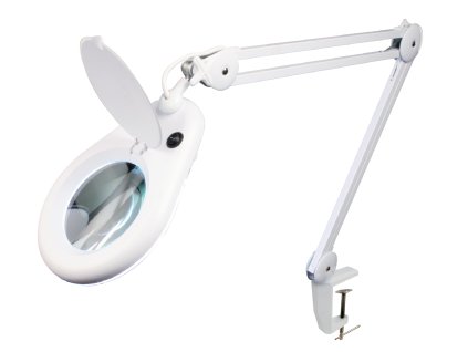 Pracovní lampa s lupou 3dio. 22 W 6400, MAG-LAMP21