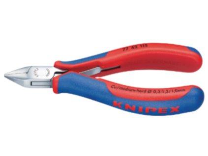 Boční štípací kleště 115 mm s pružinkou Knipex 77 42 115