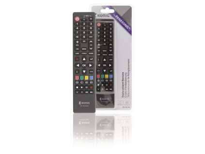 Předprogramovaný dálkový ovladač pro TV Panasonic, König KN-RCPA
