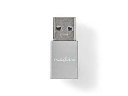 adaptér USB | USB 3.2 Gen 1 | USB-A Zástrčka | USB Typ-C ™ Zásuvka | Poniklované | Přímý | Hliník | Stříbrná | Box s Okénkem