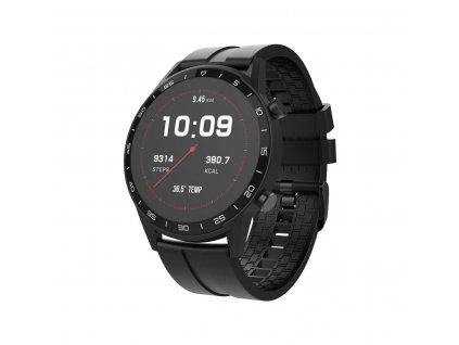 Sweex SWSW001BK chytré hodinky, 5 sportovních režimů, IP68, černé