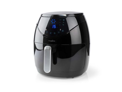 Nedis KAAF240EBK digitální horkovzdušná fritéza XXL 4,6l, 1500W