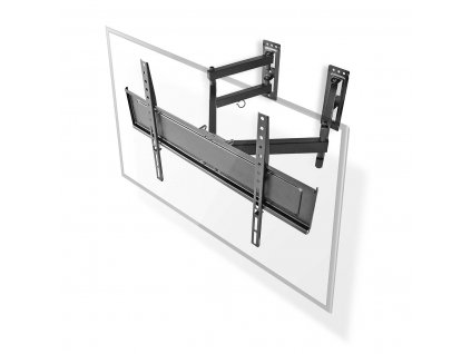 Nedis TVWM5350BK nástěnný TV držák plně nastavitelný, montáž do rohu místnosti, 32 - 70", 40 kg