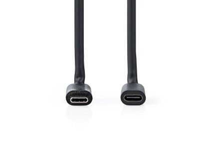 Nedis prodlužovací kabel USB 3.2 (Gen1), zástrčka USB C - zásuvka USB C, 1 m, černá (CCGP64010BK10)