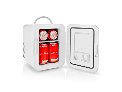Nedis KAFR120CWT přenosná mini lednička, 4 l, AC 100 - 240 V / 12 V , bílá
