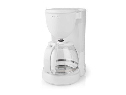 Nedis KACM150EWT kávovar, 750 W, 1.25 l / 10 šálků, bílá