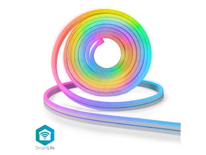 Nedis SmartLife chytrý barevný LED pásek 5 m, 32W, 960lm, IP65, vícebarevný, tvarovatelný (WIFILN51CRGB)