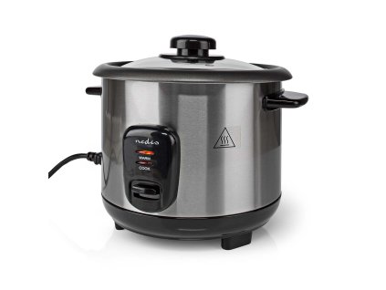Nedis KARC110AL rýžovar 400 Wattů, 1 l, nerez