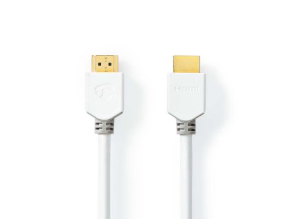 High Speed HDMI™ kabel s Ethernetem | Konektor HDMI ™ | Konektor HDMI ™ | 4K@60Hz | 18 Gbps | 5.0 m | Kulatý | PVC | Bílá | Box