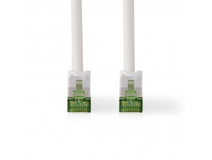 Nedis síťový kabel Cat 7 PiMF, zástrčka RJ45 - zástrčka RJ45, 1 m, bílá (CCGB85420WT10)