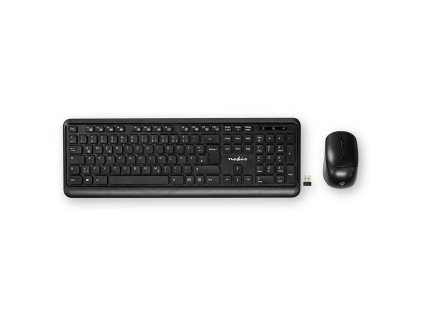 Sada Myši a Klávesnice | Bezdrátové | Připojení myši a klávesnice: USB | 800 / 1200 / 1600 dpi | Nastavitelné DPI | QWERTZ | DE Rozložení Kláves