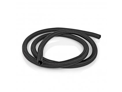 Cable management | Pouzdro | 2.00 m | 1 kusů | Maximální tloušťka kabelu: 15 mm | Nylon | Černá