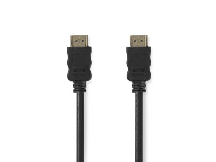 High Speed HDMI™ kabel s Ethernetem | Konektor HDMI ™ | Konektor HDMI ™ | 4K@30Hz | ARC | 10.2 Gbps | 7.50 m | Kulatý | PVC | Černá | Blistr