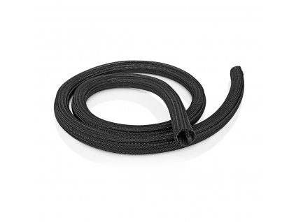 Cable management | Pouzdro | 2.00 m | 1 kusů | Maximální tloušťka kabelu: 30 mm | Nylon | Černá