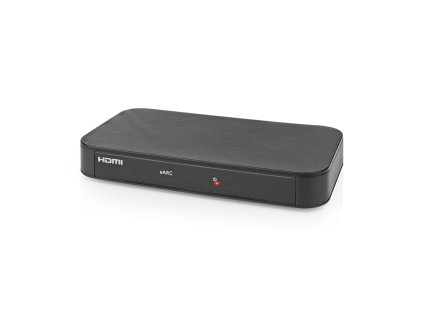 Digitální Audio Převodník | 2cestný | Vstupní konektor: DC Napájení / 1x vstup HDMI ™ | Výstupní konektor: 2x výstup HDMI ™ | eARC | Automatický | Antracit
