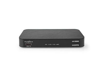 Digitální Audio Převodník | 2cestný | Vstupní konektor: DC Napájení / 1x vstup HDMI ™ | Výstupní konektor: 1x 3,5 mm / 1x TosLink / 3x HDMI™ Output | eARC | Automatický / Tlačítko | Antracit