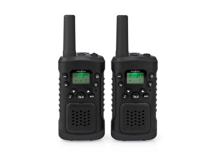 Nedis WLTK0610BK sada vysílaček s dosahem až 6 km, 8 kanálů, VOX, 2ks