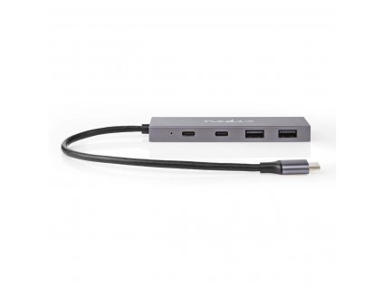 USB hub | 1x USB-C™ 3.2 Gen 2 Male | 2x USB-A 3.2 Gen 2 Female / 2x USB-C™ 3.2 Gen 2 Female | 4 Porty port(s) | USB 3.2 Gen 2 | Napájení z USB | 10 Gbps