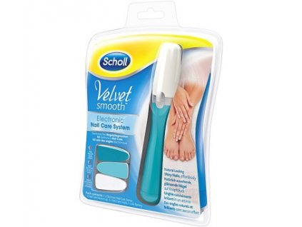 elektricky pilnik na nehty scholl velvet smooth