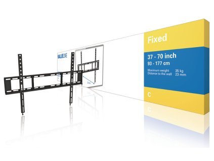 Valueline nástěnný TV držák fixní 37 - 70" 35 kg VLMFL