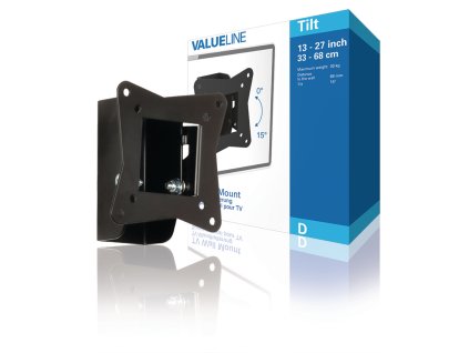 Valueline nástěnný TV držák naklápěcí 13 - 27" 30 kg VLMTS