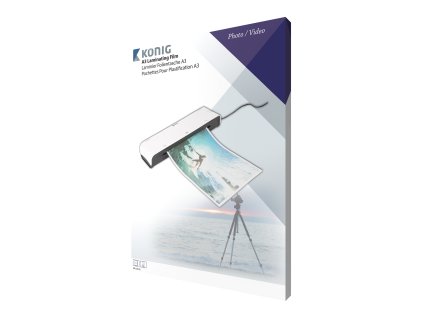 Laminovací fólie A3 100 µm, 100ks König KN-LMF40