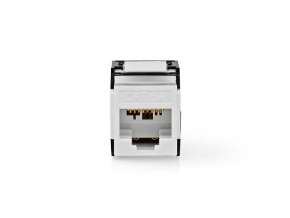 Nedis keystone RJ45, S/FTP, CAT6a, samozářezový, ABS plast (CCGB89710BK)