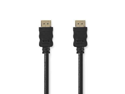 High Speed HDMI™ kabel s Ethernetem | Konektor HDMI ™ | Konektor HDMI ™ | 4K@30Hz | ARC | 10.2 Gbps | 2.00 m | Kulatý | PVC | Černá | Label