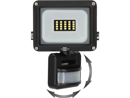 LED reflektor JARO 1060 P (LED reflektor pro montáž na stěnu pro venkovní IP65, 10W, 1150lm, 6500K, s detektorem pohybu)
