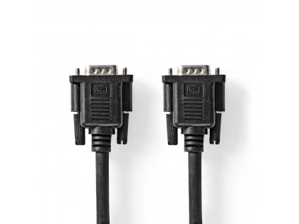 Nedis prodlužovací kabel VGA zástrčka - VGA zásuvka, 5 m, černý (CCGL59100BK50)