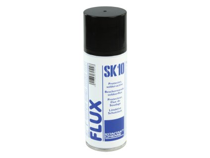 Lak ve spreji na plošné spoje pájitelný 200 ml FLUX SK 10