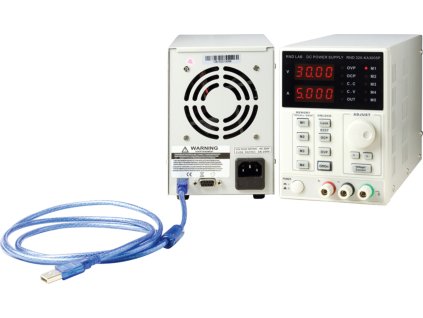 Programovatelný laboratorní napájecí zdroj, 4 pam.,1 kanál, 0÷30 VDC, 0÷5 A, RND320-KA3005P