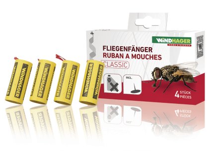 Windhanger mucholapka s přírodním lepidlem 4 ks, WH-03210