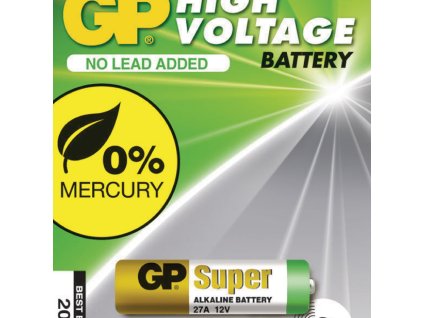 Alkalická baterie GP 27A 12 V, 1ks