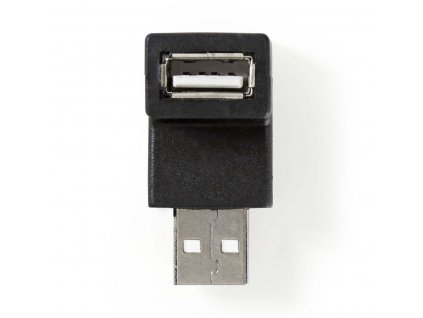 Nedis CCGB60930BK adaptér USB A zástrčka - USB A zásuvka 90°
