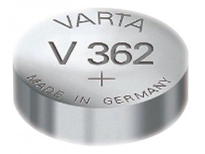 Stříbro-oxidová hodinková baterie SR58/V362 1.55 V 21 mAh, VARTA-V362