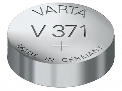 Stříbro-oxidová hodinková baterie SR69/V371 1.55 V 44 mAh, VARTA-V371