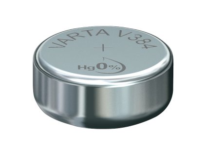 Stříbro-oxidová hodinková baterie SR41/V384 1.55 V 38 mAh, VARTA-V384